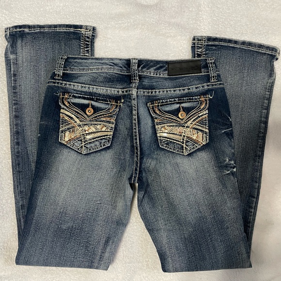 Rue 21 low rise boot cut jeans - Picture 2 of 2